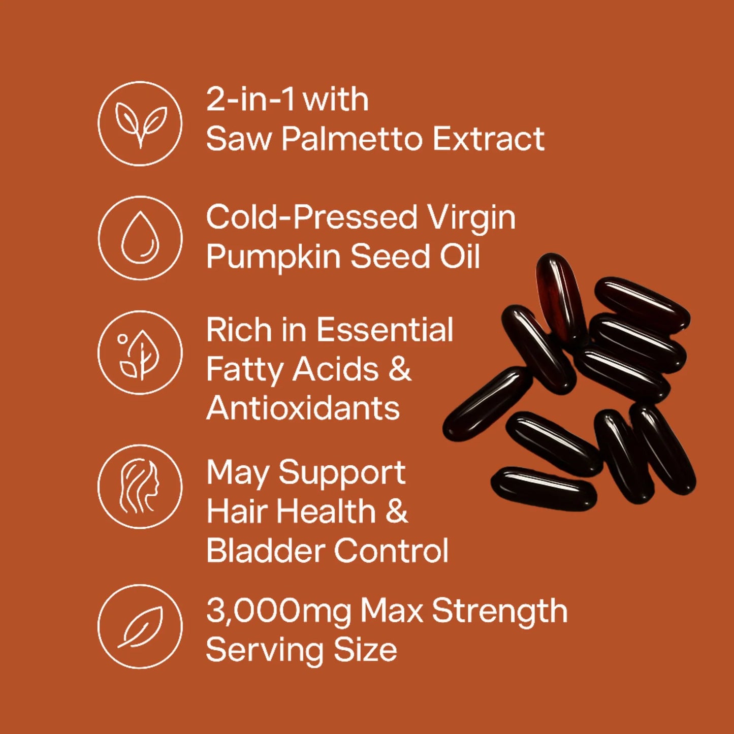 Everly Pumpkin Seed Oil Softgels