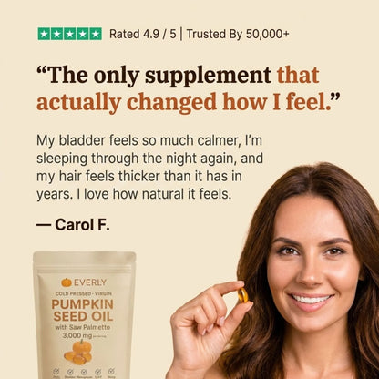 Everly Pumpkin Seed Oil Softgels