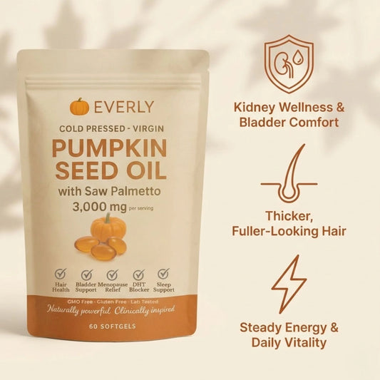 Everly Pumpkin Seed Oil Softgels